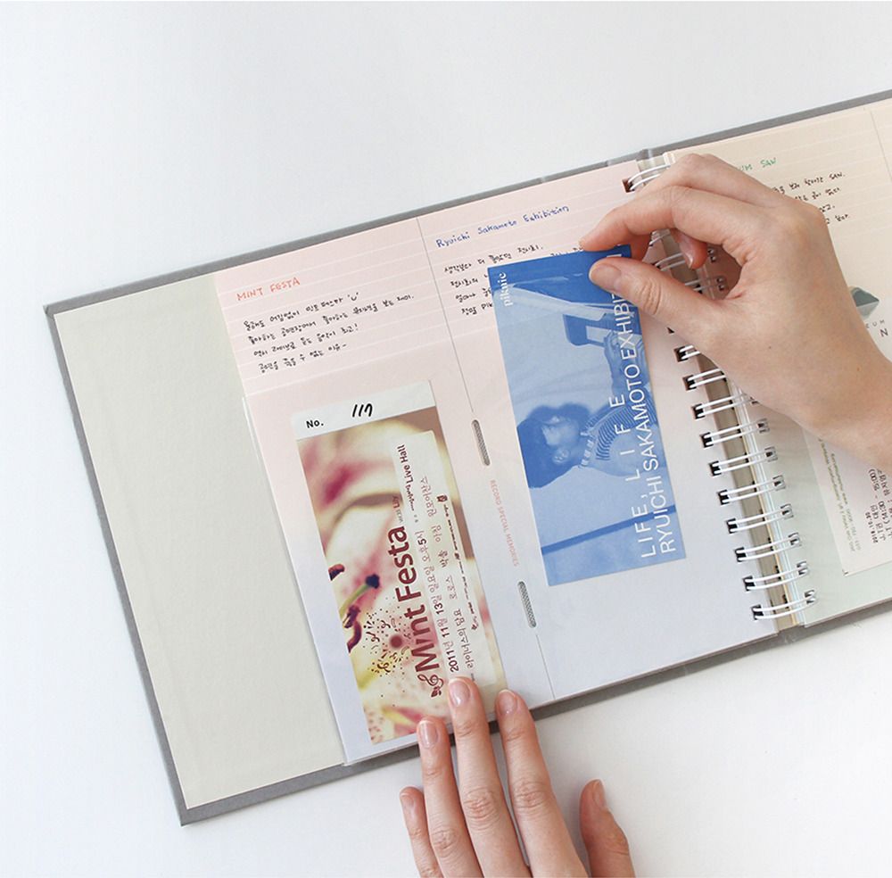 My Record Ticket Book