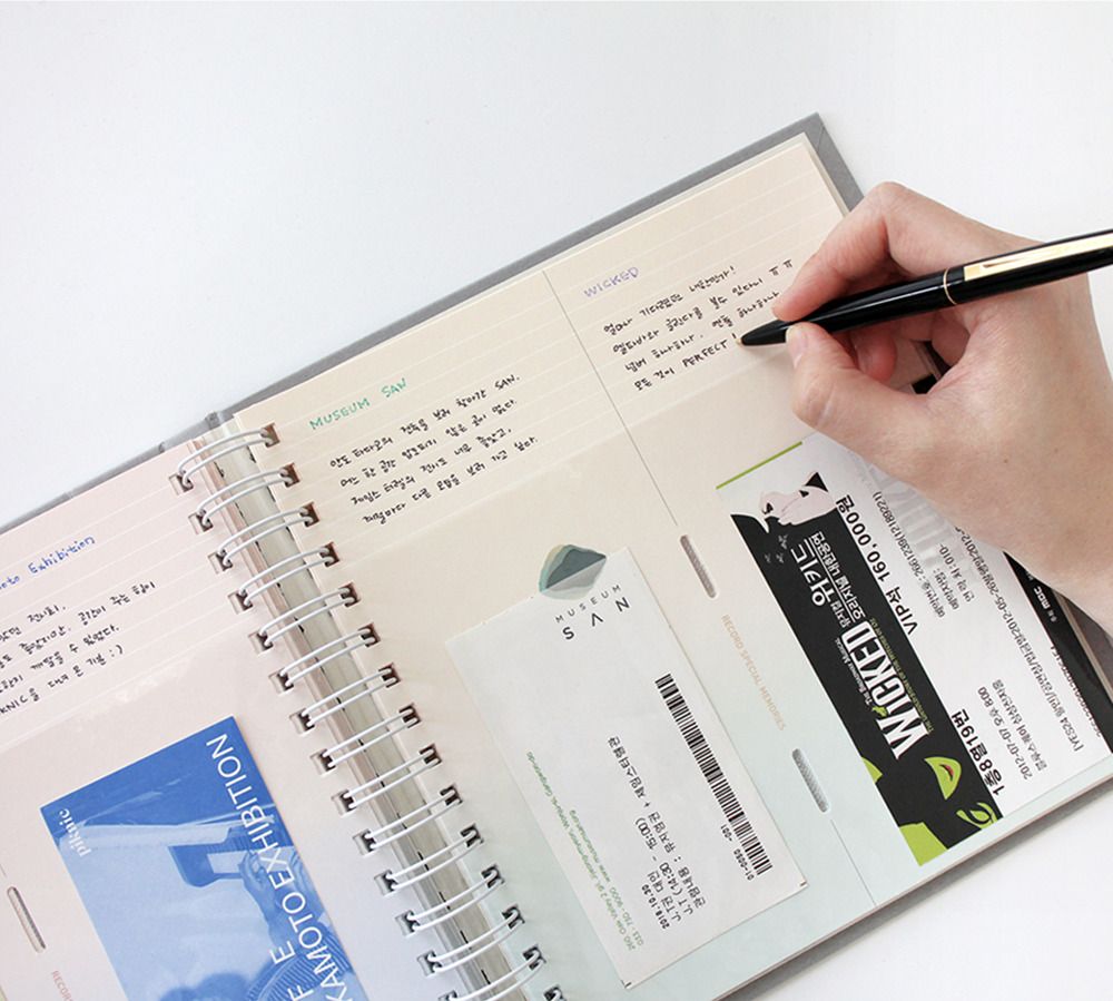My Record Ticket Book