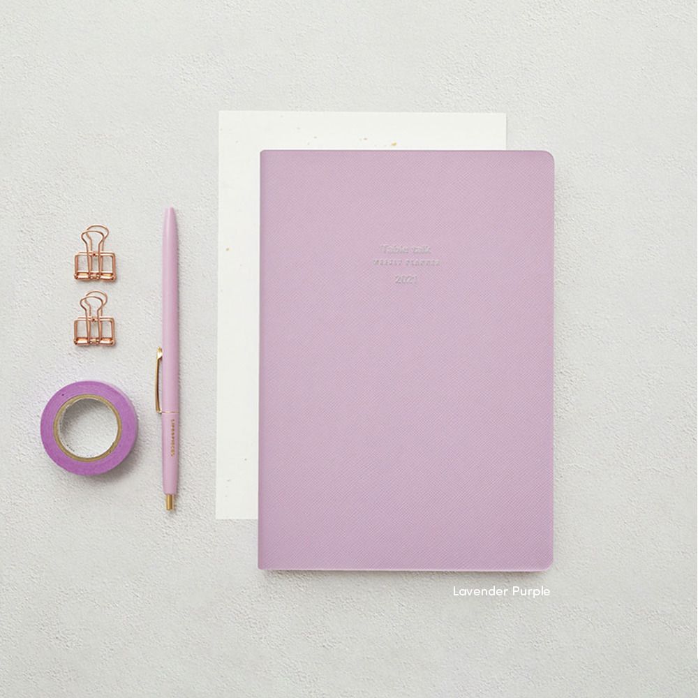 2021 Table Talk A5 Weekly Planner