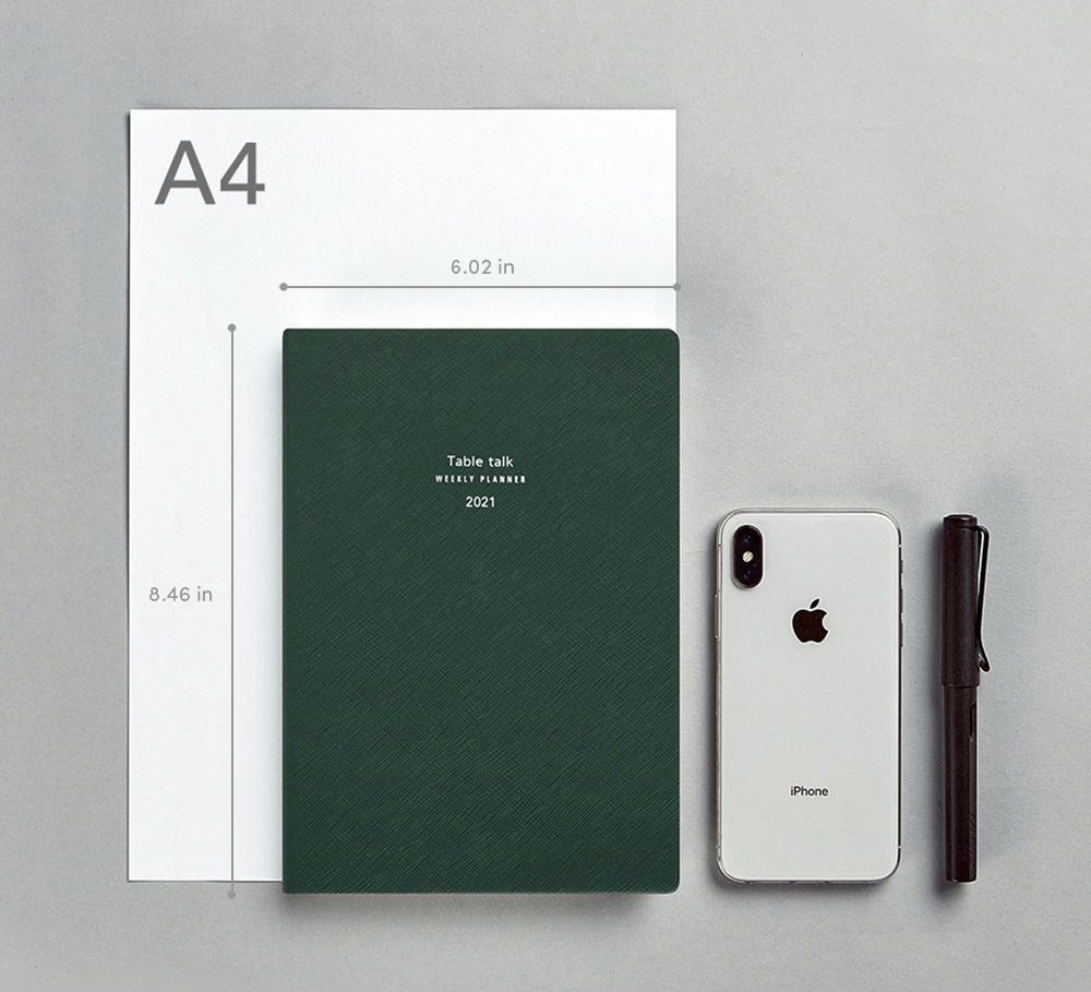 2021 Table Talk A5 Weekly Planner