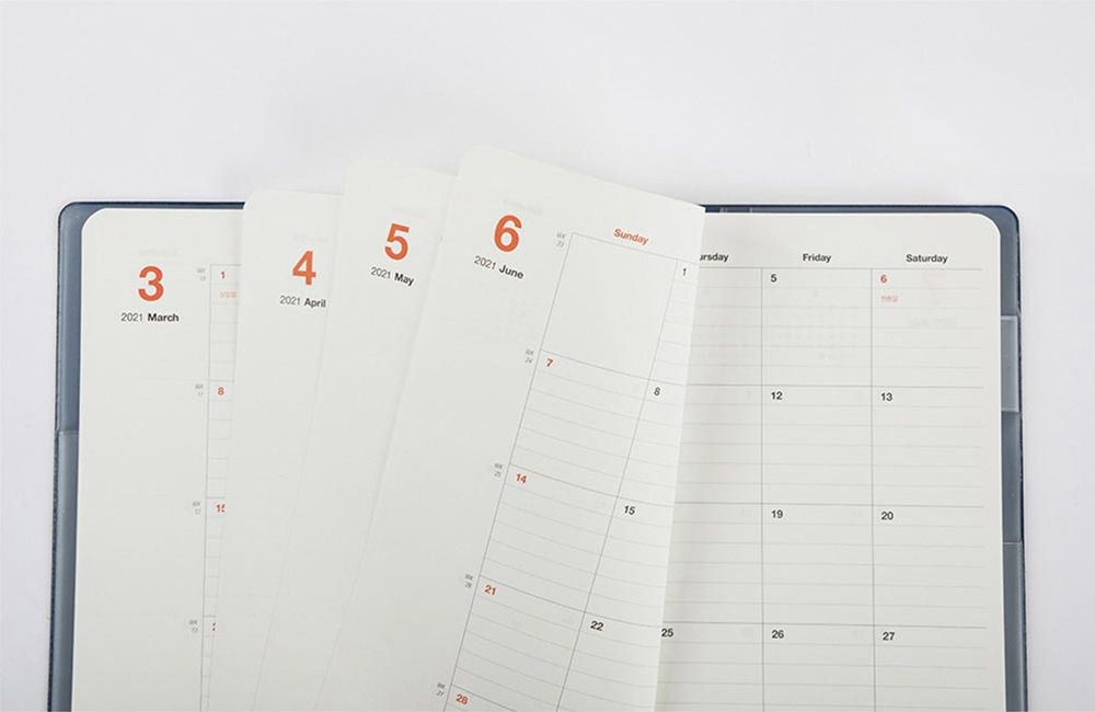 2021 Table Talk A5 Weekly Planner