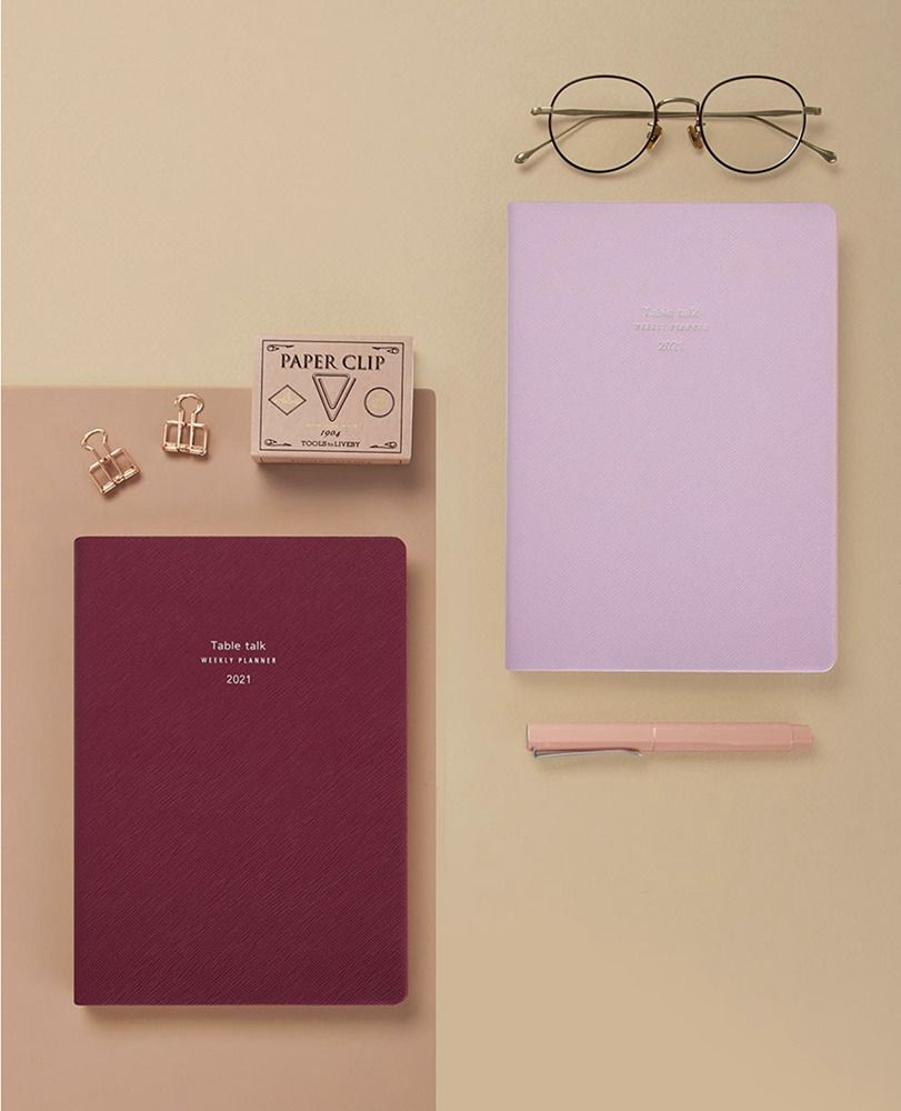 2021 Table Talk A5 Weekly Planner