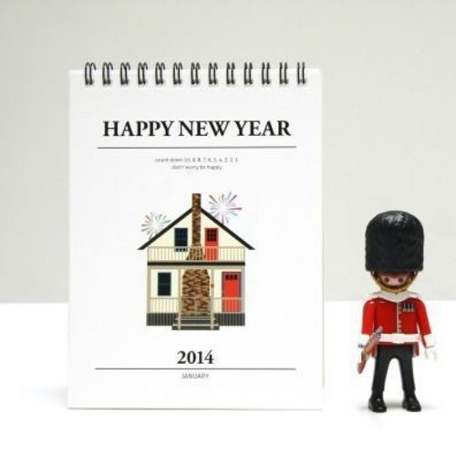 2014 The House Desk Calendar
