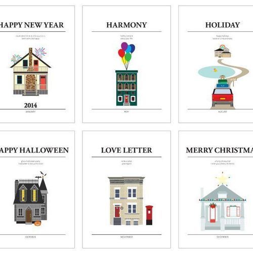 2014 The House Desk Calendar