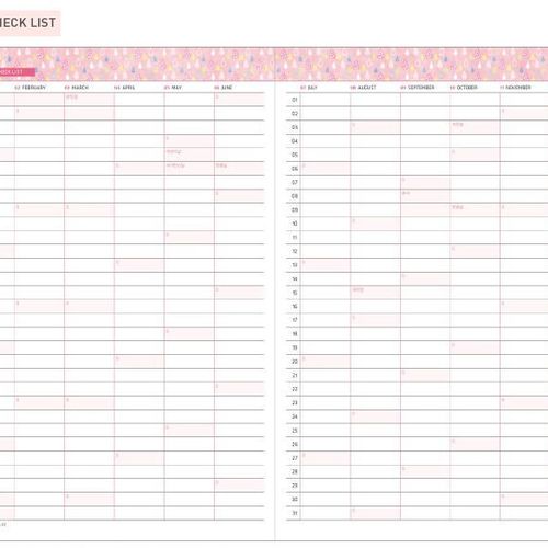 2014 Ardium Pattern Diary Scheduler - Image 12