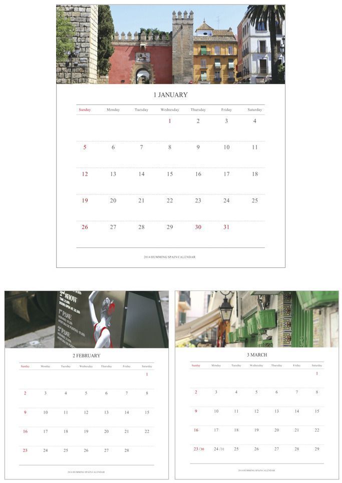 2014 Desk Calendar v1