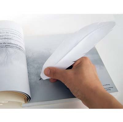 White Feather Pen