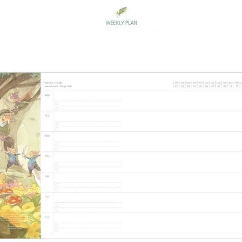 Peter Pan Diary Scheduler