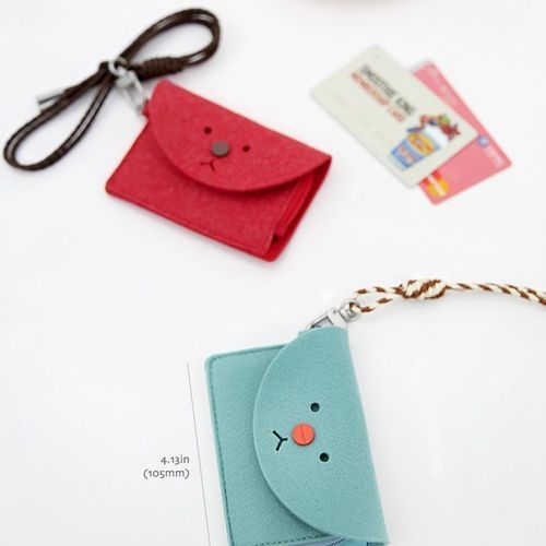 Toffee Nut Card Pouch & Neck Strap Set - Image 10