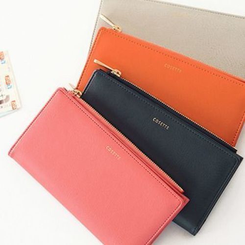 Cosette Leather Slim Wallet - Image 1