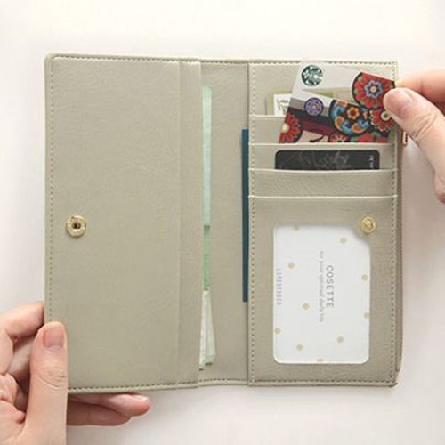 MochiThings: Cosette Leather Slim Wallet