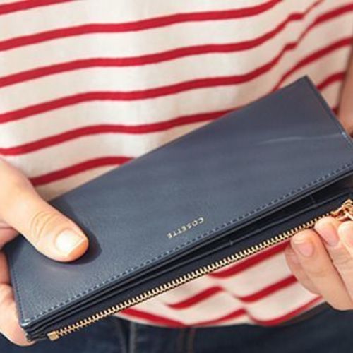 Cosette Leather Slim Wallet - Image 11