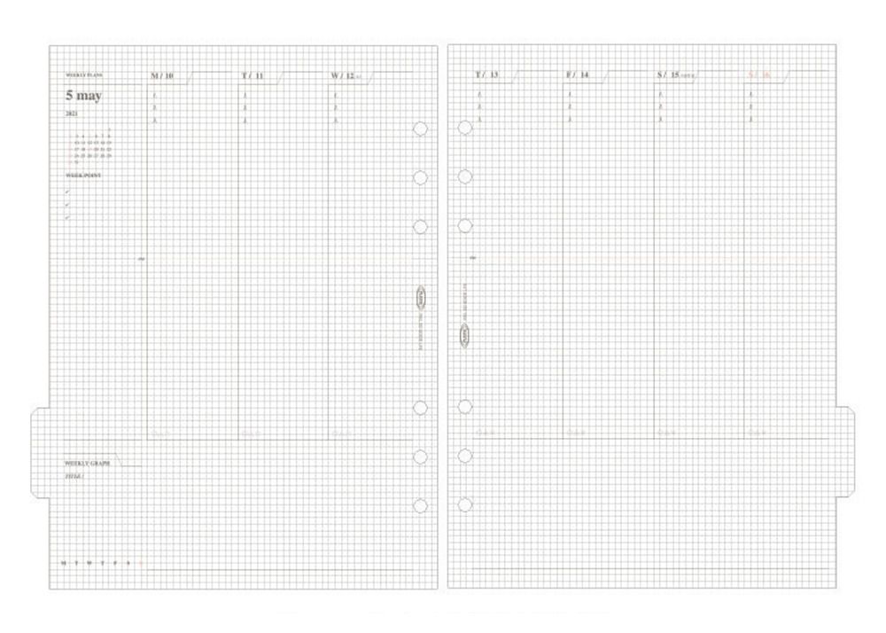2021 Gentle Days 6 Ring A5 Planner