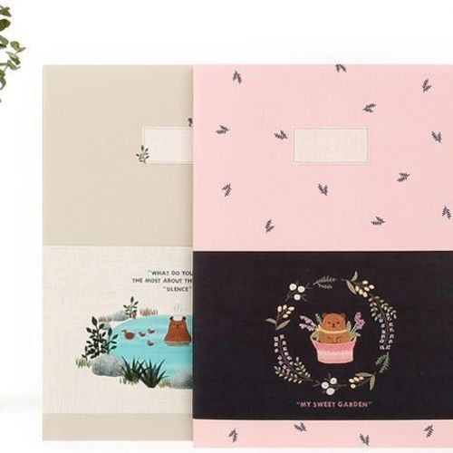 Large Toffeenut Lined Notebook