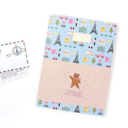 Large Toffeenut Lined Notebook