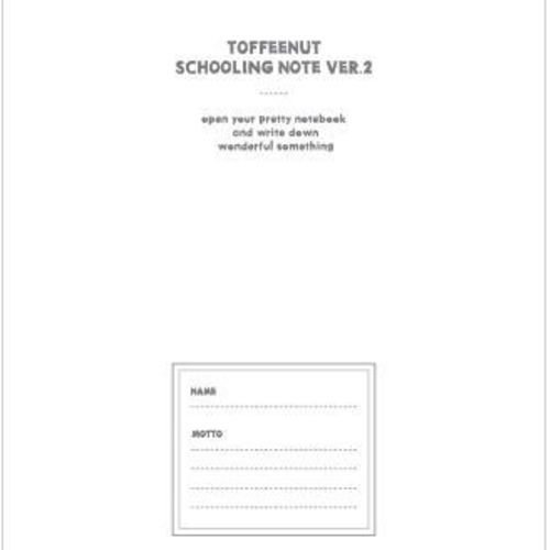 Large Toffeenut Lined Notebook