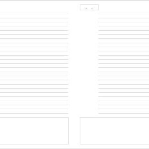 Large Toffeenut Lined Notebook