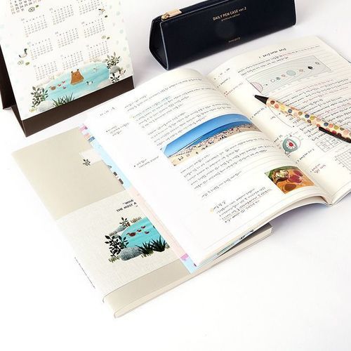 Large Toffeenut Lined Notebook