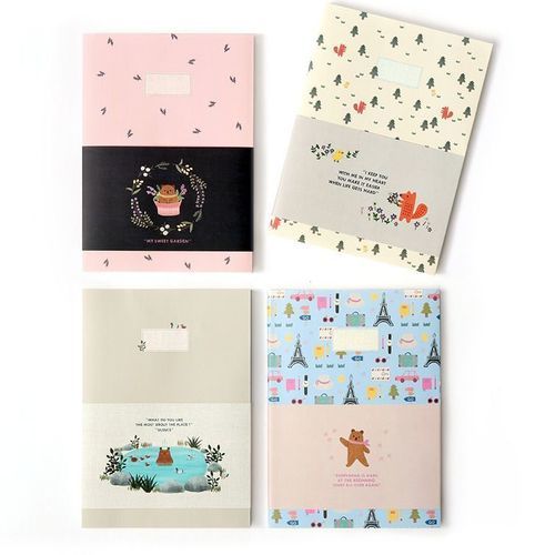 Large Toffeenut Lined Notebook