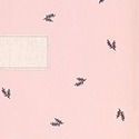 Large Toffeenut Lined Notebook, Pink Full Bloom