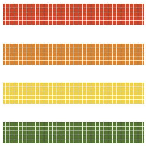 Colorful Check Masking Tape