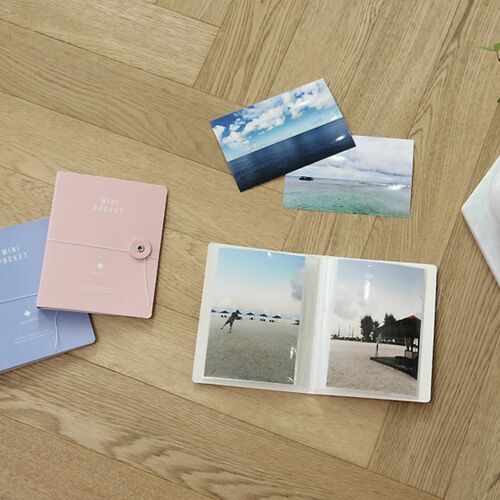 Mini Pocket String Tie 4x6 Photo Album - Image 12