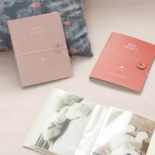 Mini Pocket String Tie 4x6 Photo Album - Image 10