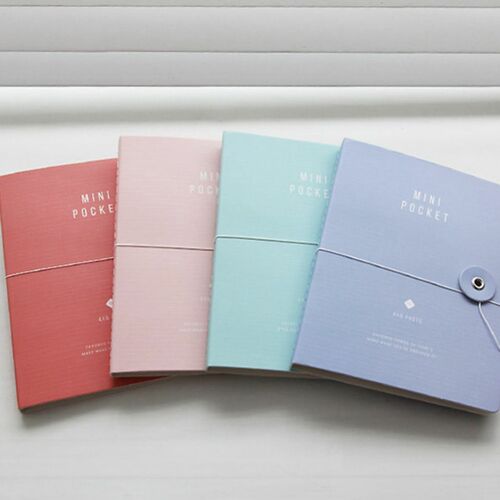 Mini Pocket String Tie 4x6 Photo Album - Image 17