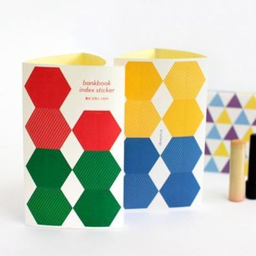 Hexagon Index Sticker Set - Image 1