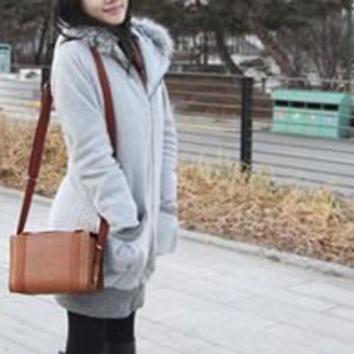 Tan Leather Camera Bag