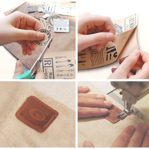 Vintage Leather Sticker v3 - Image 6