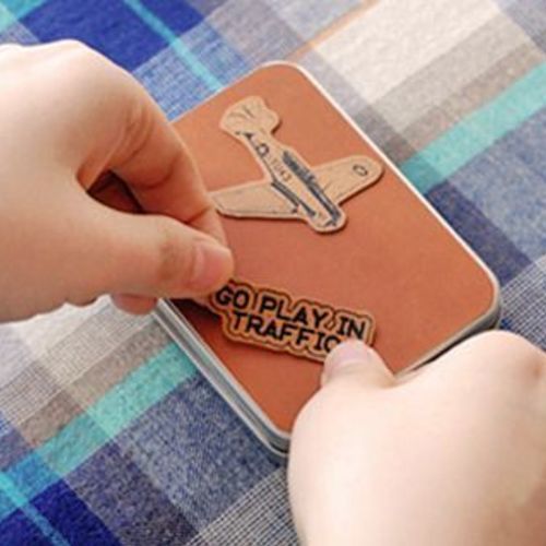 Vintage Leather Sticker v3 - Image 7