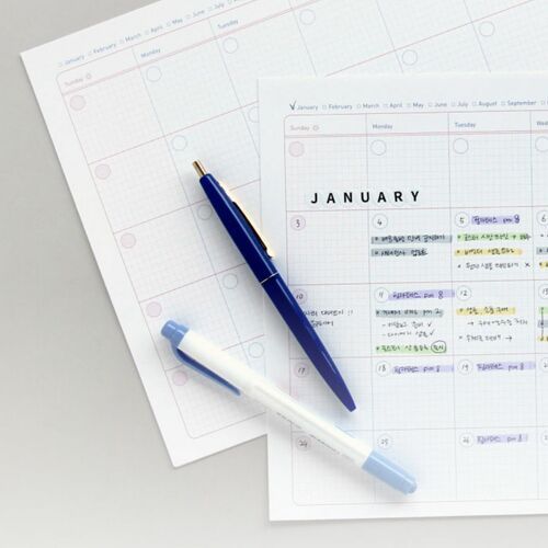 MochiThings Dateless A4 Monthly Desk Pad Refill
