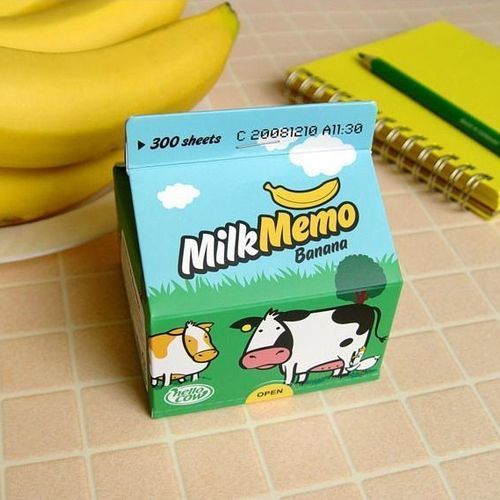 Hello Cow Banana Milk Notepad - Image 2