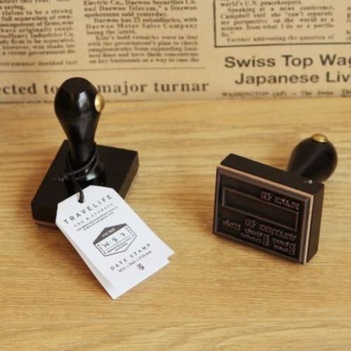 Travel Life Wooden Stamp - Image 1