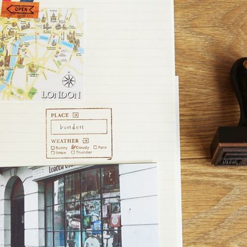 Travel Life Wooden Stamp - Image 7