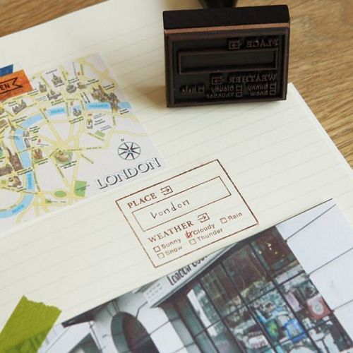 Travel Life Wooden Stamp - Image 3