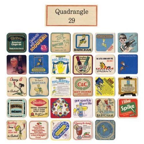 Vintage Coaster Sticker Label Set v1 - Image 4