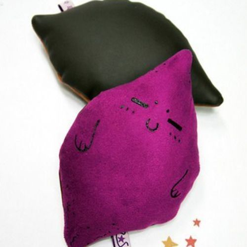 Violet Sweet Potato Mouse Cushion