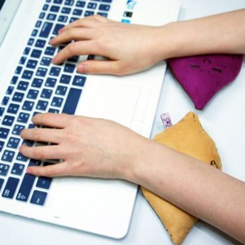 Violet Sweet Potato Mouse Cushion