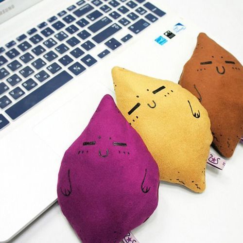 Violet Sweet Potato Mouse Cushion