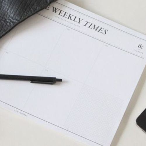 MochiThings Weekly Schedule Notepad v4