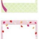 Instax Mini Film Frame Sticker Set v1, Type B