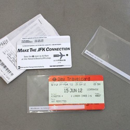 Travel Ticket Pocket Set - Image 3