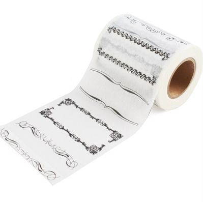 Black Large Frame Masking Tape