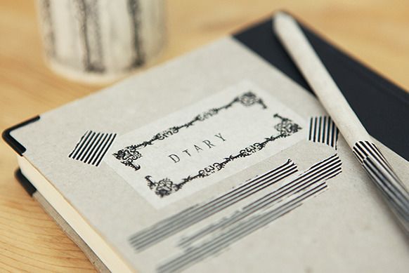 Black Large Frame Masking Tape