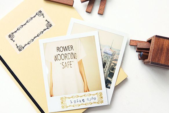 Black Large Frame Masking Tape