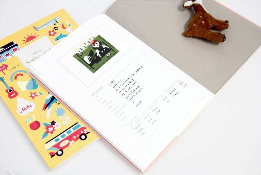 2015 Large Pattern Monthly Planner