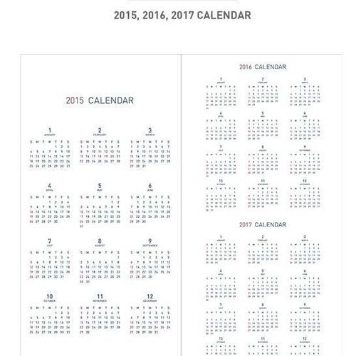 2015 Small Monthly Appointment Planner - Image 6