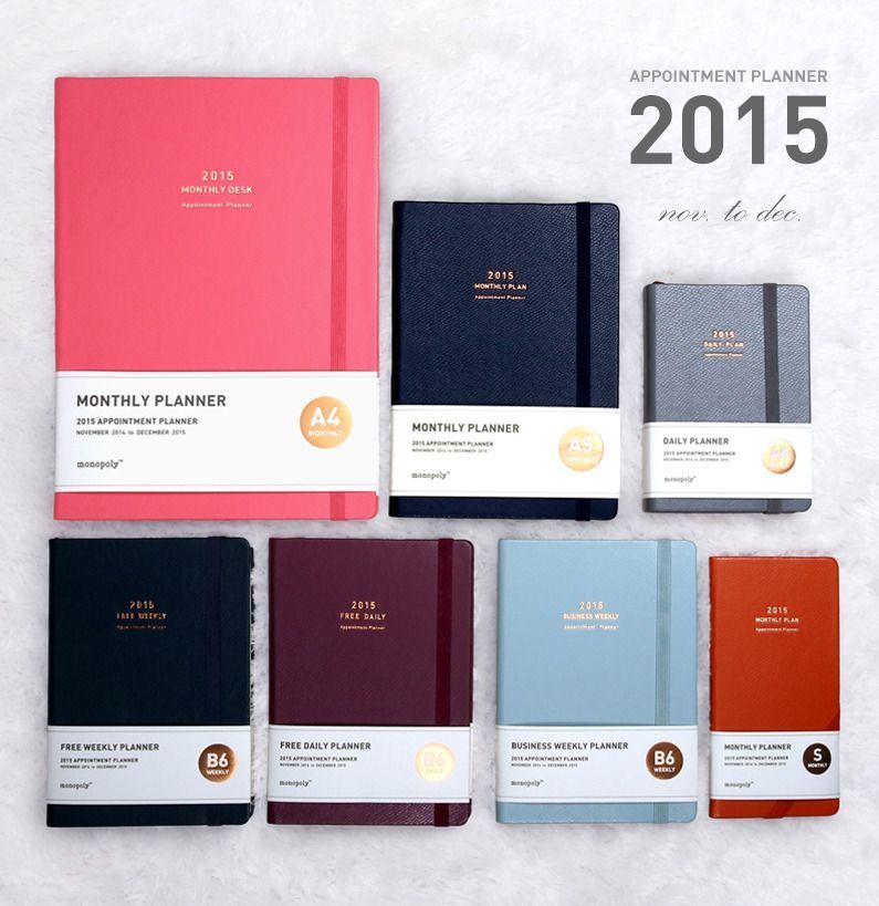 2015 Business Weekly Appointment Planner